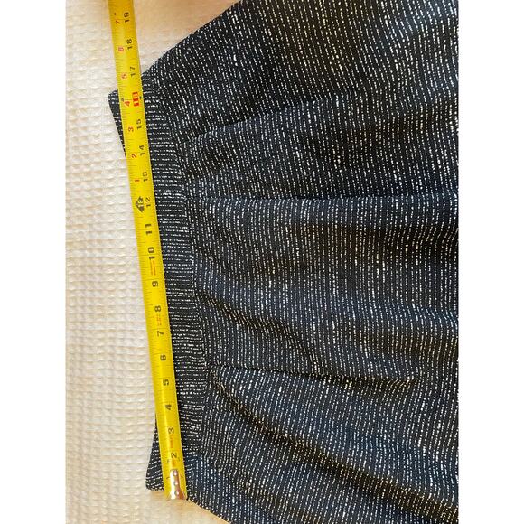 Halogen from Nordstrom Tweed Deep Gray Mini Skirt Size 12 Classic Academia - Picture 6 of 10